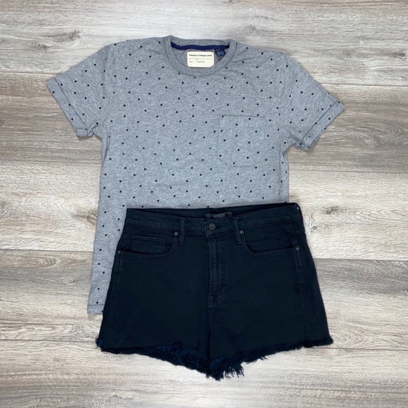 Genetic Jeans Farrah Jean Shorts Size 30 Black Currant - Picture 13 of 13